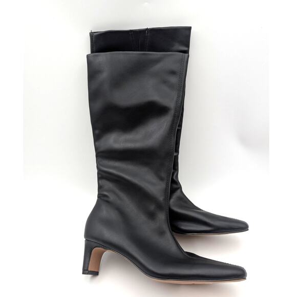 Splendid June Fashion Heel Boot Pointed Toe Women's Black Size US6M EU37 - Picture 3 of 9